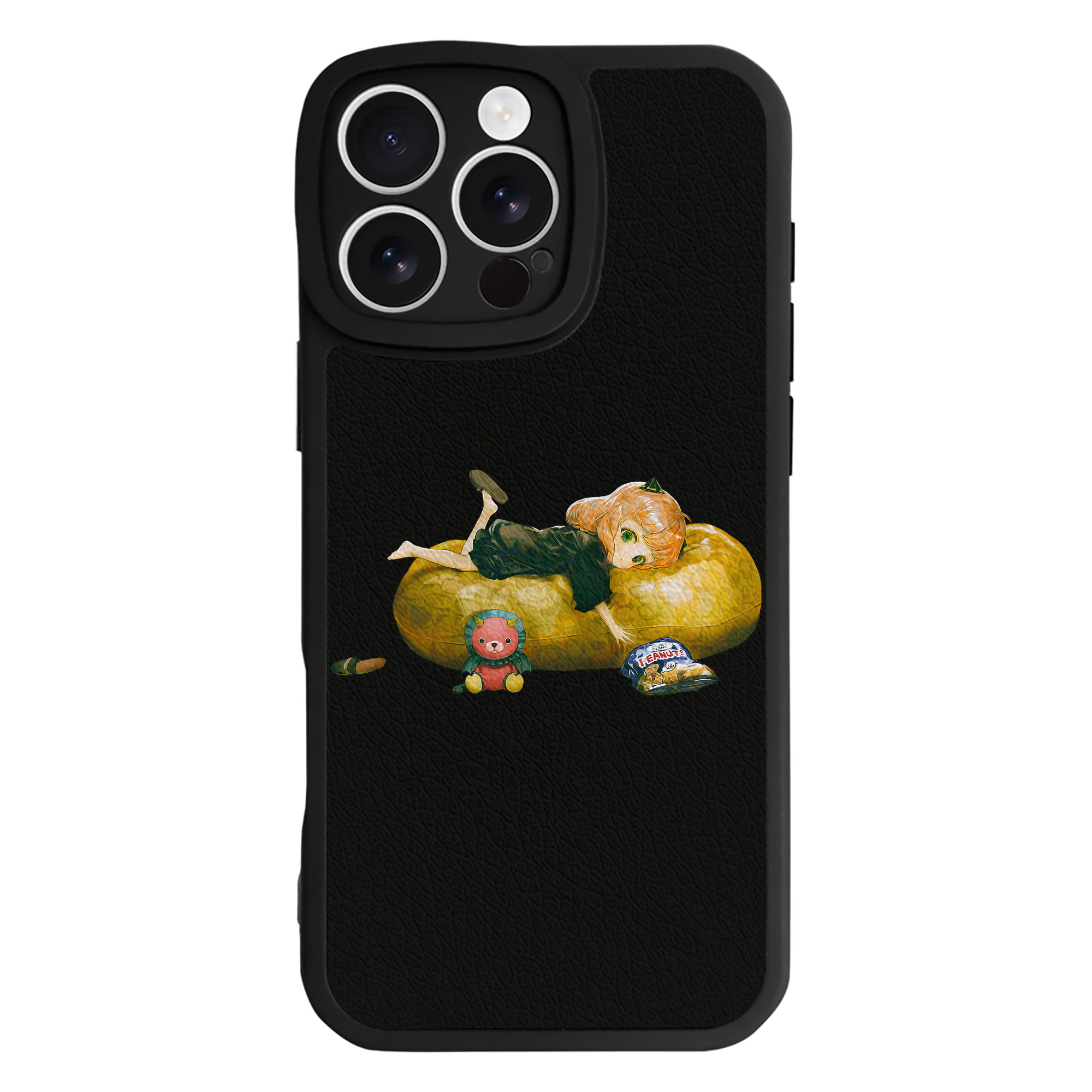 （画像用） SPY×FAMILY间谍家家酒 【iPhone 16シリーズ対応】シリコンスマホケース（レザー調） 材質：シリコン